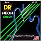 DR Strings Hi-Def NEON Green Coated 4-String Bass Strings Heavy (50-110) thumbnail