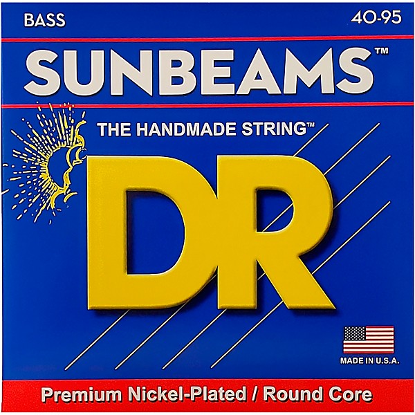 DR Strings SUNBEAM  Nickel Plated Bass Strings Lite (40-95)