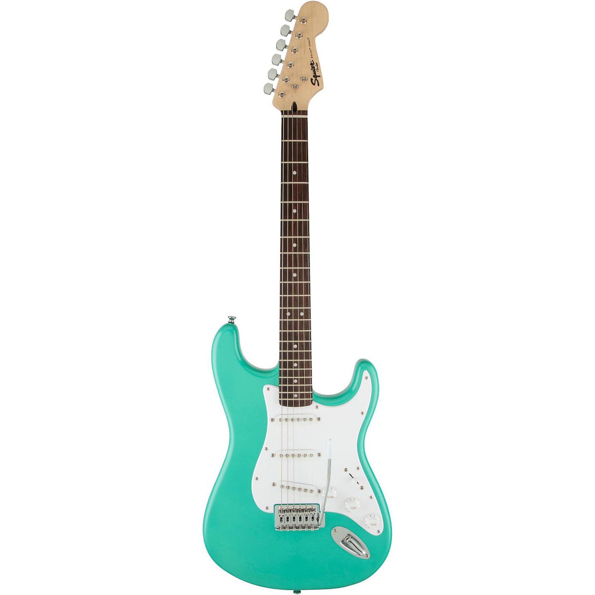 Squier Bullet Stratocaster SSS Electric Guitar with Tremolo Sea