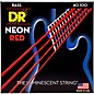 DR Strings Hi-Def NEON Red Coated Lite Bass Strings (40-100) thumbnail
