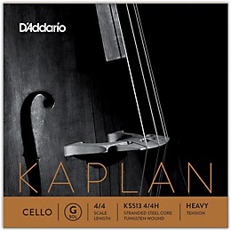 D'Addario Kaplan Series Cello G String 4/4 Size Heavy