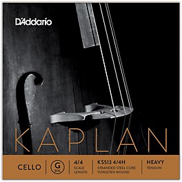 D'Addario Kaplan Series Cello G String 4/4 Size Light D'Addario Kaplan Series Cello G String 4/4 Size Heavy