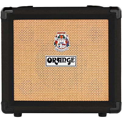 Orange Amplifiers Crush12 12W 1X6 Guitar Combo Amp Black for sale