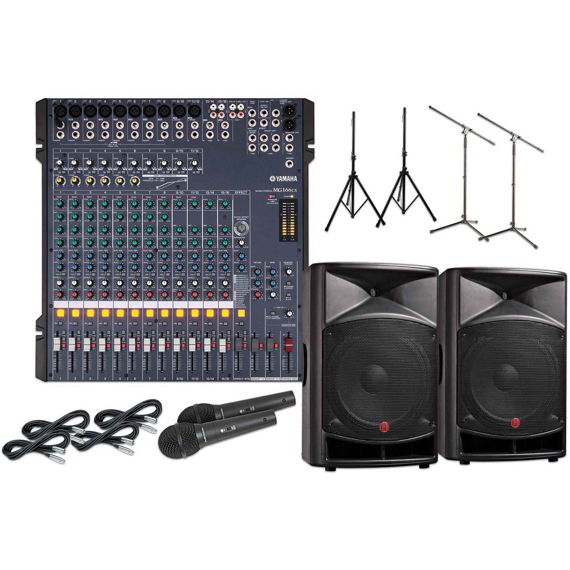 Yamaha MG166CX with V2115 15