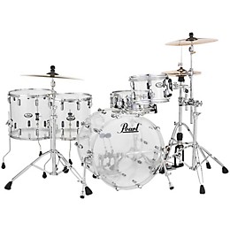 Pearl Crystal Beat 4-Piece Rock Shell Pack Ultra Clear