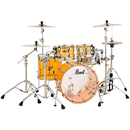 Pearl Crystal Beat 4-Piece New Fusion Shell Pack Tangerine Glass