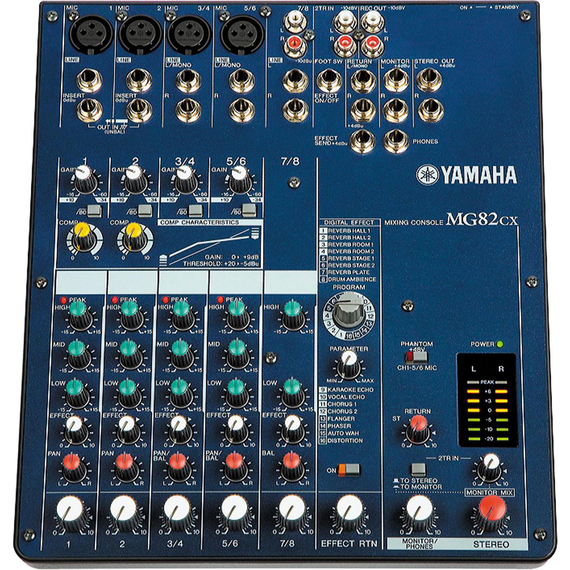 Yamaha MG82CX DBR10 PA Package | Guitar Center