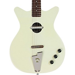 Open Box Danelectro Convertible Acoustic-Electric Guitar Level 2 Cream 190839275639