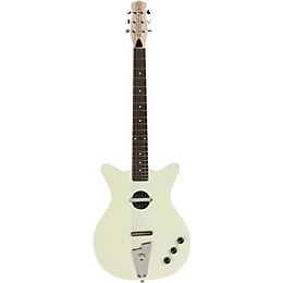 Open Box Danelectro Convertible Acoustic-Electric Guitar Level 2 Cream 190839275639