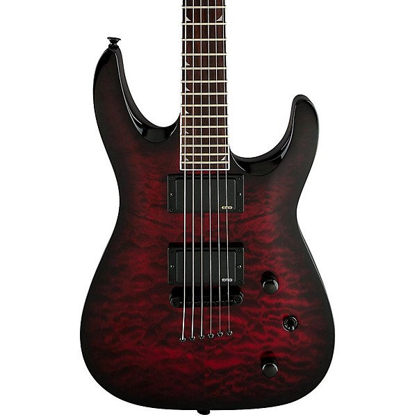 Open Box Jackson SLATTXMG 3-6 Quilted Maple Top Electric Guitar Level 2 Transparent Red Burst 190839032997