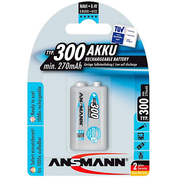 Ansmann 9V Max-E Battery