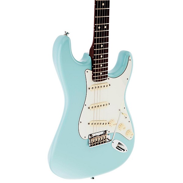 Fender Limited Edition American Standard Stratocaster Electric Guitar Daphne Blue Rosewood Neck