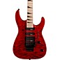 Open Box Jackson JS34Q Dinky DKAM Electric Guitar Level 2 Transparent Red 194744847165 thumbnail