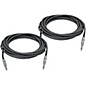 Musician's Gear Instrument Cable (2-Pack) Black and Silver 18.5 ft. thumbnail
