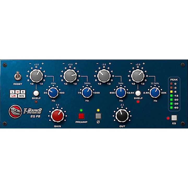 IK Multimedia T-RackS EQ PB Software Download | Guitar Center