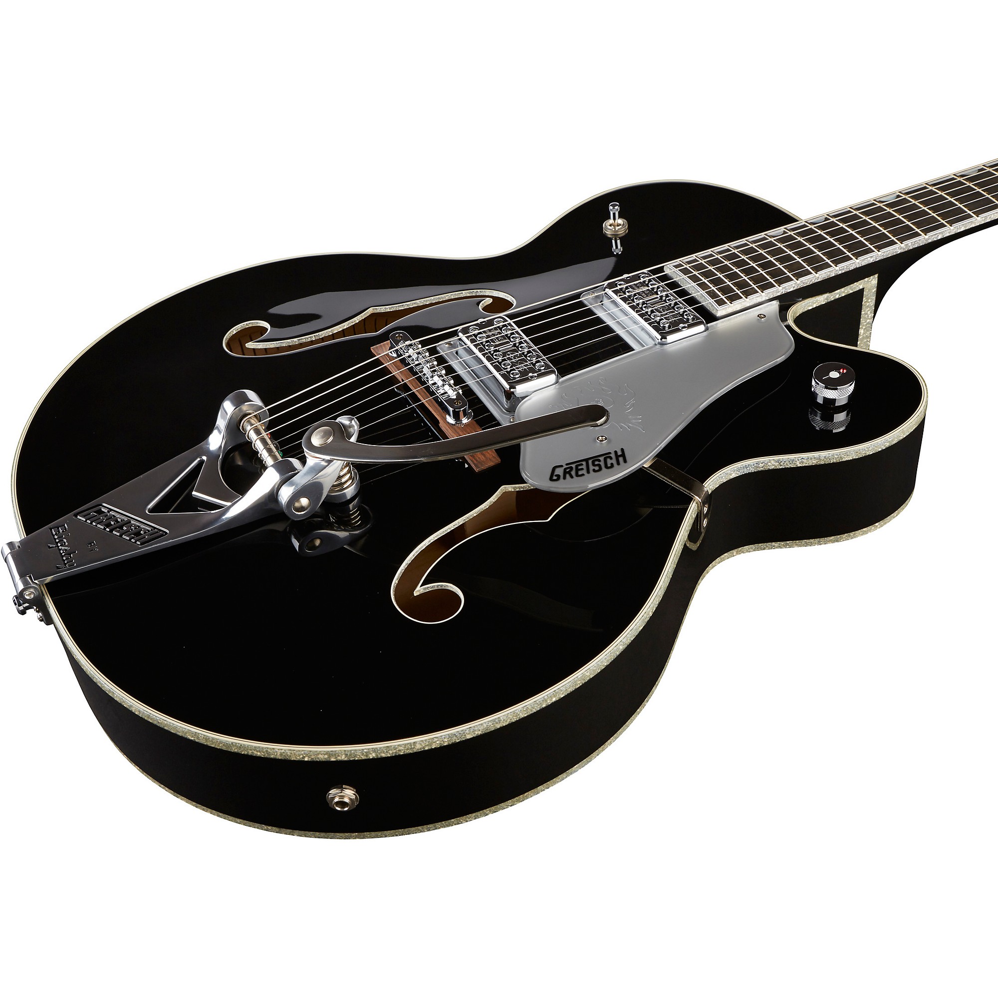 Platinum Gretsch Guitars G6136SLBP Brian Setzer Black