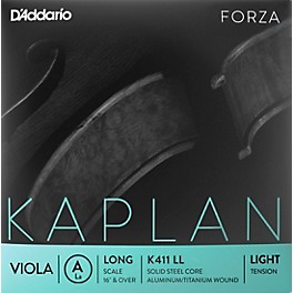 D'Addario Kaplan Series Viola A String 15+ Medium Scale D'Addario Kaplan Series Viola A String 16+ Long Scale Light