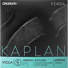 D'Addario Kaplan Series Viola G String 13-14 Short Scale D'Addario Kaplan Series Viola G String 15+ Medium Scale