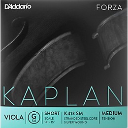 D'Addario Kaplan Series Viola G String 13-14 Short Scale