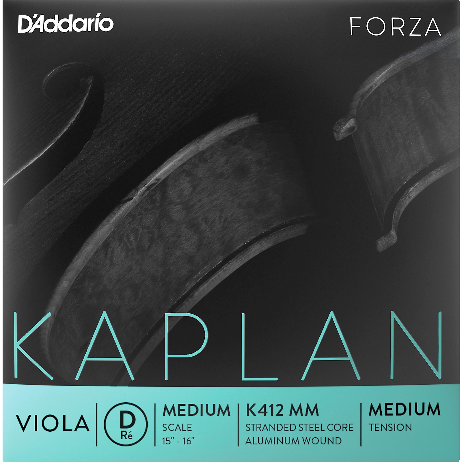 D'Addario Kaplan Series Viola D String 15+ Medium Scale Guitar Center