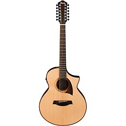 Open Box Ibanez Exotic Wood AEW2212CD-NT 12-String Acoustic-Electric Guitar Level 2 Natural 190839211477