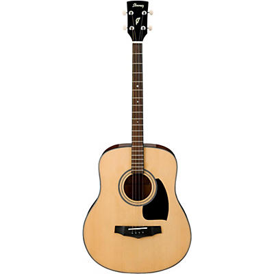 Ibanez Performance Pft2-Nt Mini Dreadnought Acoustic Tenor Guitar Natural for sale