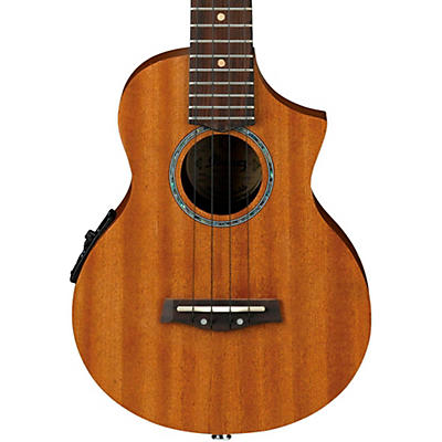 Ibanez Uew5e All-Mahogany Concert Acoustic-Electric Ukulele Natural for sale