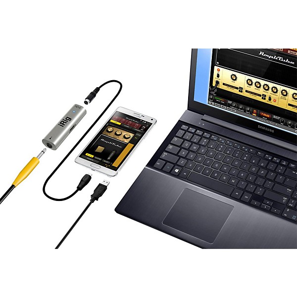 IK Multimedia iRig HD-A Studio-Quality Guitar Interface for Android Devices