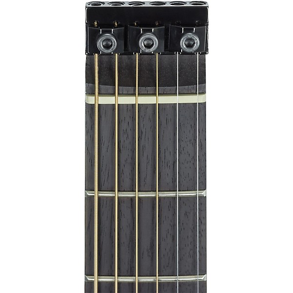 Open Box Traveler Guitar AG-200EQ Acoustic-Electric Travel Guitar Level 2 Black 190839196514