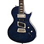 Open Box Epiphone Limited Edition Nighthawk Custom Quilt Electric Guitar Level 2 Transparent Blue 190839181978 thumbnail