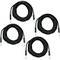 Musician's Gear Braided Instrument Cable 1/4", 30' 4-Pack Black thumbnail