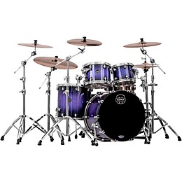 Mapex Saturn V 4-Piece Rock Shell Pack Red and Blue Hybrid Sparkle