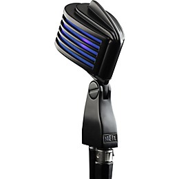 Open Box Heil Sound The Fin Dynamic Microphone Level 1 Satin Black with Blue LED