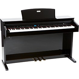 Open Box Williams Overture 2 88-Key Console Digital Piano Level 2 Mahogany Red 190839860392
