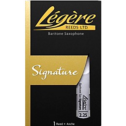 Legere Reeds Signature Baritone Saxophone Reed Strength 2.25