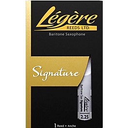 Legere Reeds Signature Baritone Saxophone Reed Strength 3.25 Legere Reeds Signature Baritone Saxophone Reed Strength 2.25