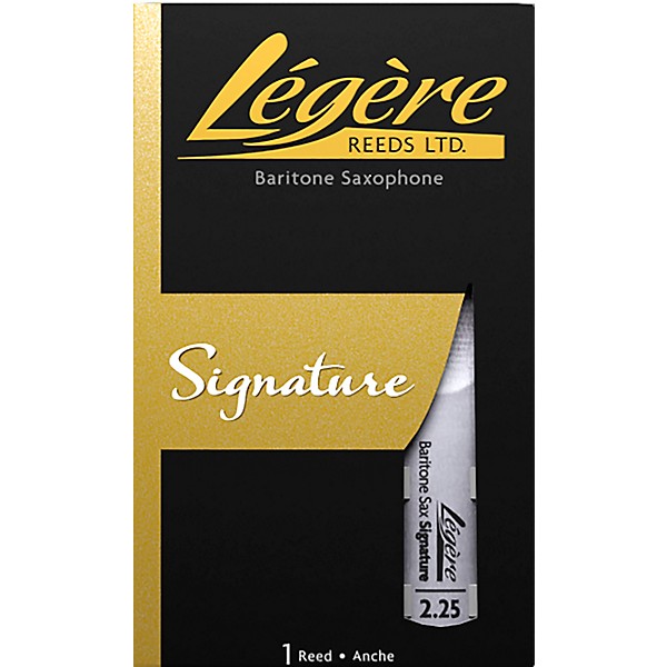 Legere Reeds Signature Baritone Saxophone Reed Strength 2.25