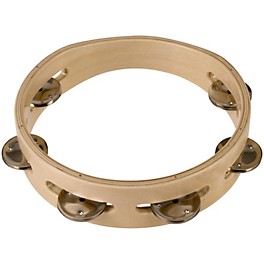 Sound Percussion Labs Baja Percussion Single-Row Headless Tambourine With Steel Jingles 8 in. Natural