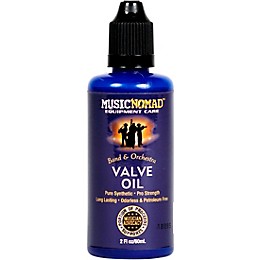 Music Nomad Pro Strength Pure Synthetic Valve Oil 2oz. Bottle