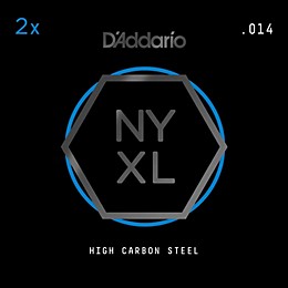 D'Addario NYXL1156 Medium Top/Extra Heavy Bottom Electric Guitar Strings Custom 2-Pack (11-56)
