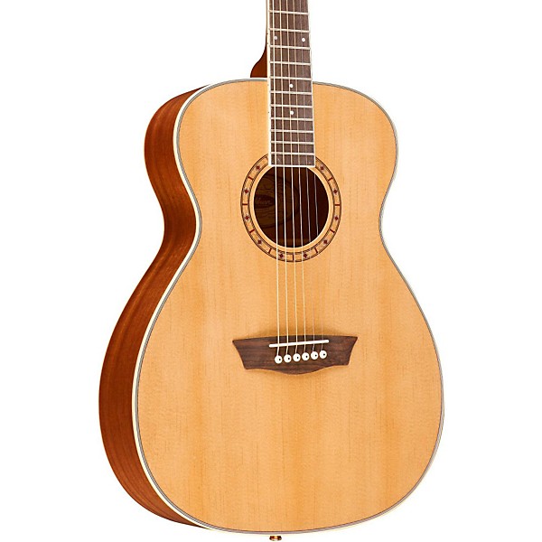 Open Box Washburn WF110DL Folk Acoustic Guitar Level 1 Natural