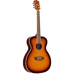Washburn WF110DL Folk Acoustic Guitar 3-Color Burst