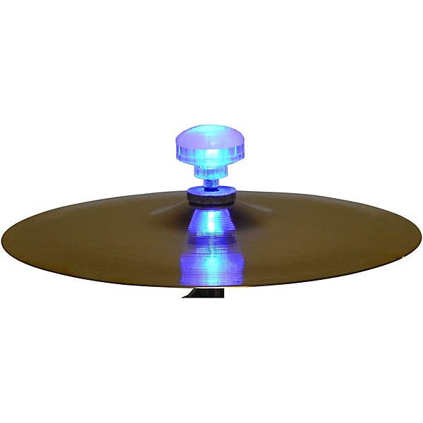 Trophy Fireballz LED Cymbal Nut Brilliant Blue