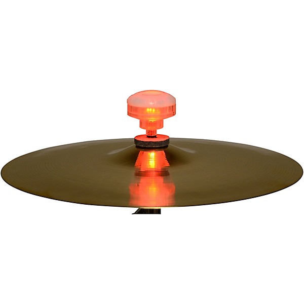 Trophy Fireballz LED Cymbal Nut Radiant Red