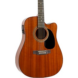 Rogue RA-090 Dreadnought Cutaway Acoustic-Electric Guitar Mahogany