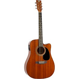 Rogue RA-090 Dreadnought Cutaway Acoustic-Electric Guitar Mahogany