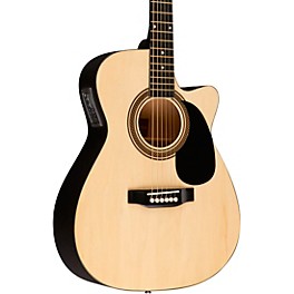 Rogue RA-090 Concert Cutaway Acoustic-Electric Guitar Natural Rogue RA-090 Concert Cutaway Acoustic-Electric Guitar Natural