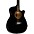 Rogue RA-090 Concert Cutaway Acoustic-Electric Guitar Natural Rogue RA-090 Concert Cutaway Acoustic-Electric Guitar Black