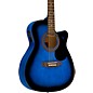Rogue RA-090 Concert Cutaway Acoustic-Electric Guitar Blue Burst thumbnail