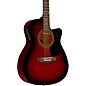 Rogue RA-090 Concert Cutaway Acoustic-Electric Guitar Red thumbnail